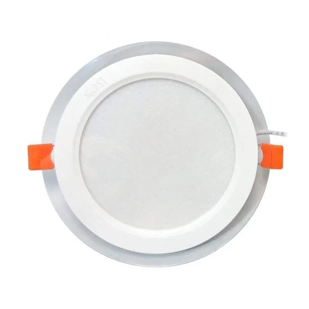 چراغ سقفی توکار گرد 18 وات SMD گلاریس پارس شعاع توس