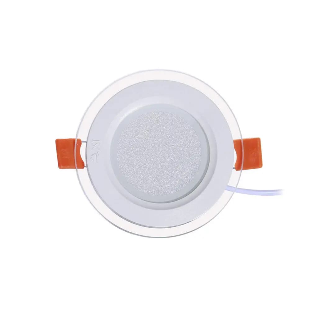 چراغ سقفی توکار گرد 9 وات SMD گلاریس پارس شعاع توس — تصویر ۲