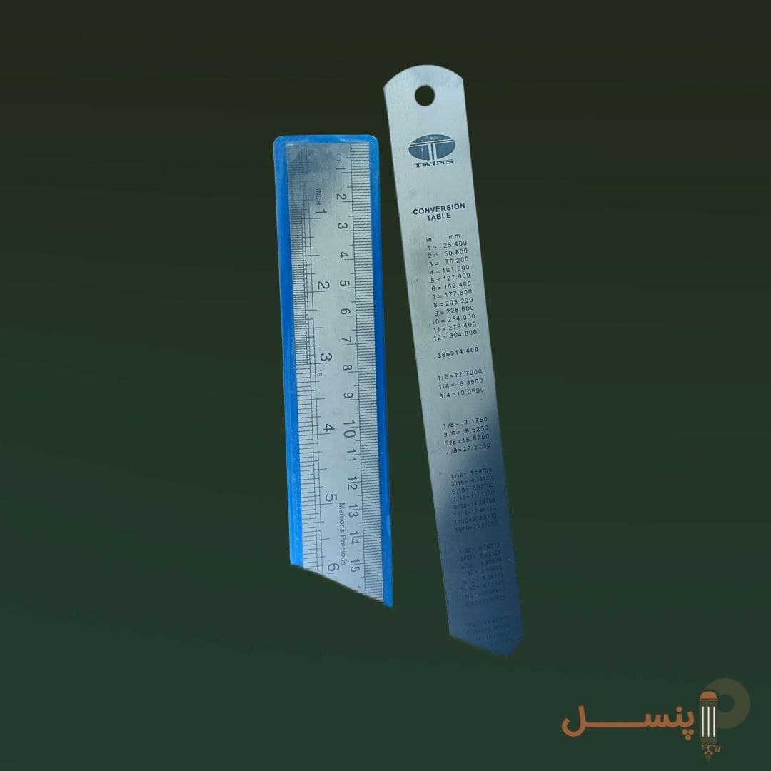 خط کش فلزی 30 سانتی متر — تصویر ۵