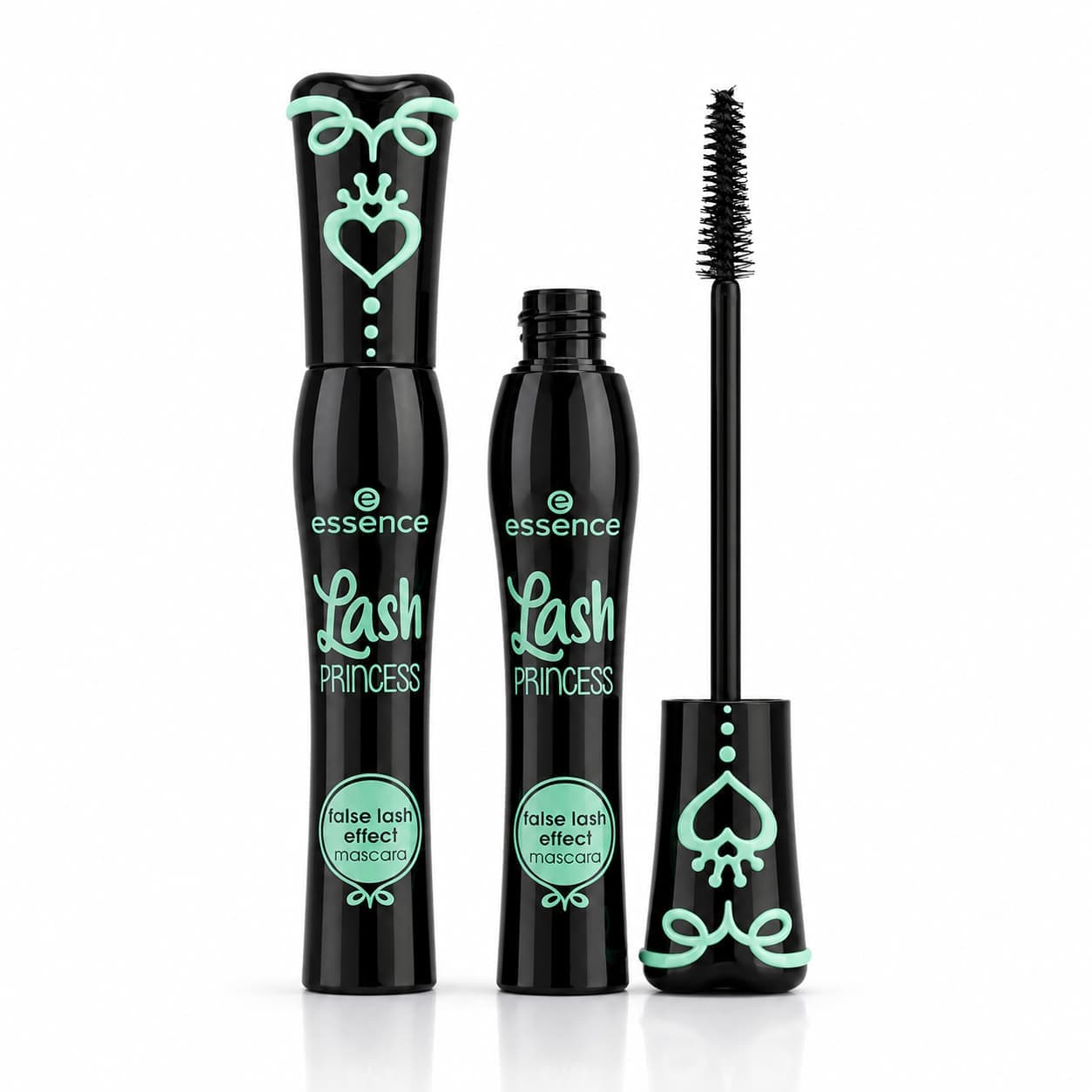 ریمل اسنس لش پرنسس مدل False Lash Effect حجم دهنده و بلند کننده با برس مخروطی ۱۲ میل اصل