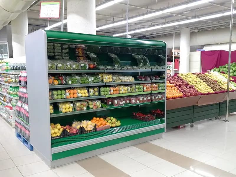 یخچال ایستاده پرده هوا 5 متر به بالا — تصویر ۳