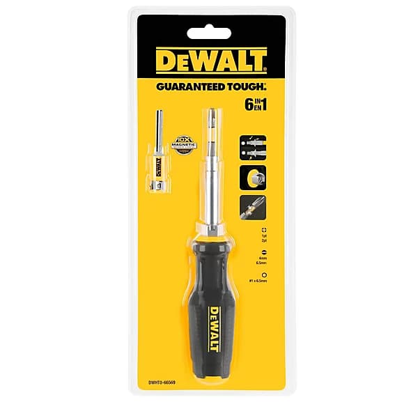 پیچ گوشتی مگنتی 6 کاره دیوالت DWHT0-66569 — تصویر ۲