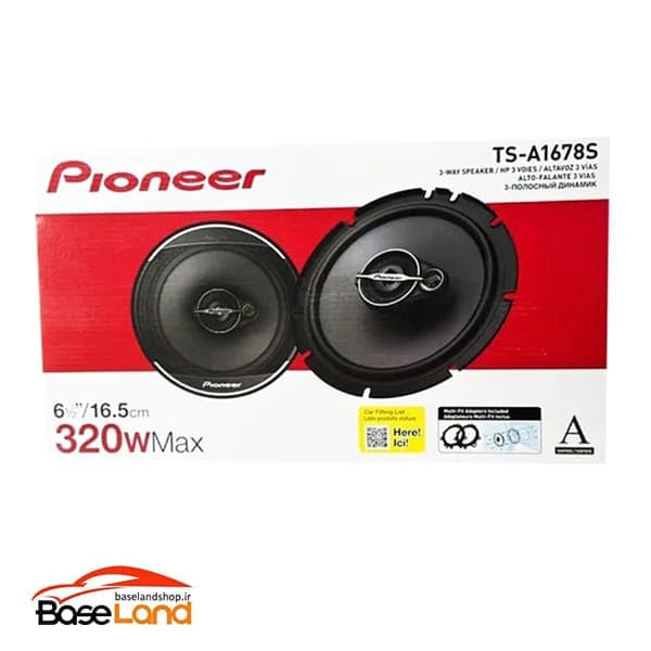 بلندگو گرد Pioneer TS-A1678S — تصویر ۳