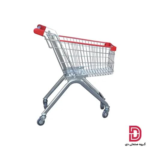 چرخ خرید فروشگاهی فلزی 125 لیتری
