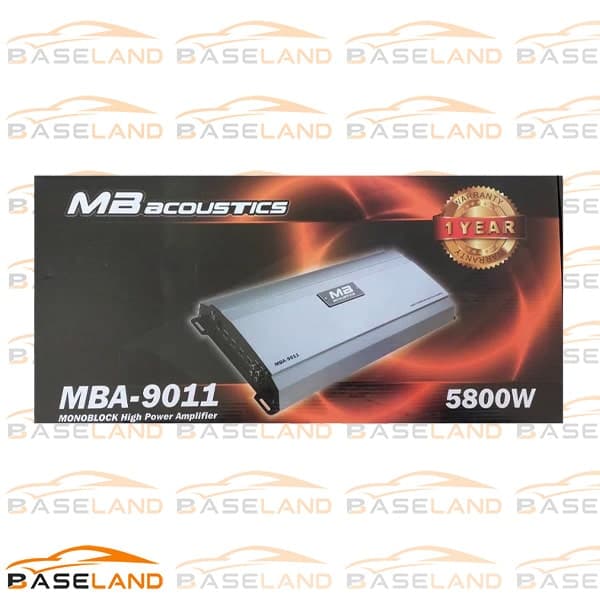 MBA-9011 آمپلی فایر ام بی آکوستیک — تصویر ۵