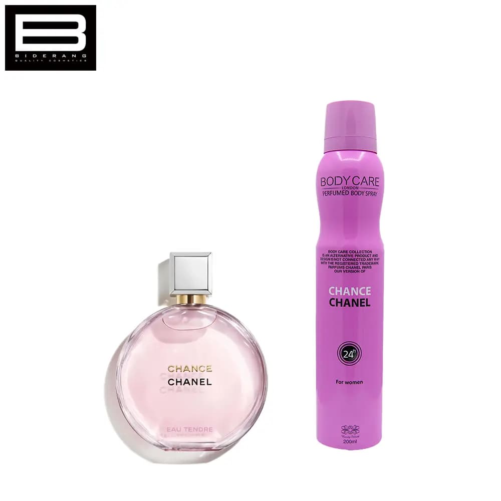 اسپری بدن زنانه بادی کر مدل Chance Chanel(چنس چنل) — تصویر ۷