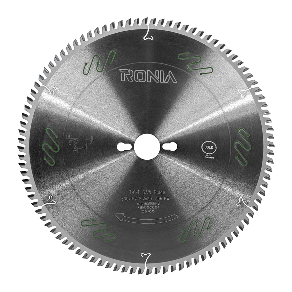 تیغ اره ام دی اف بر 96 دندانه قطر 300 رونیا RSB-IM3009630T