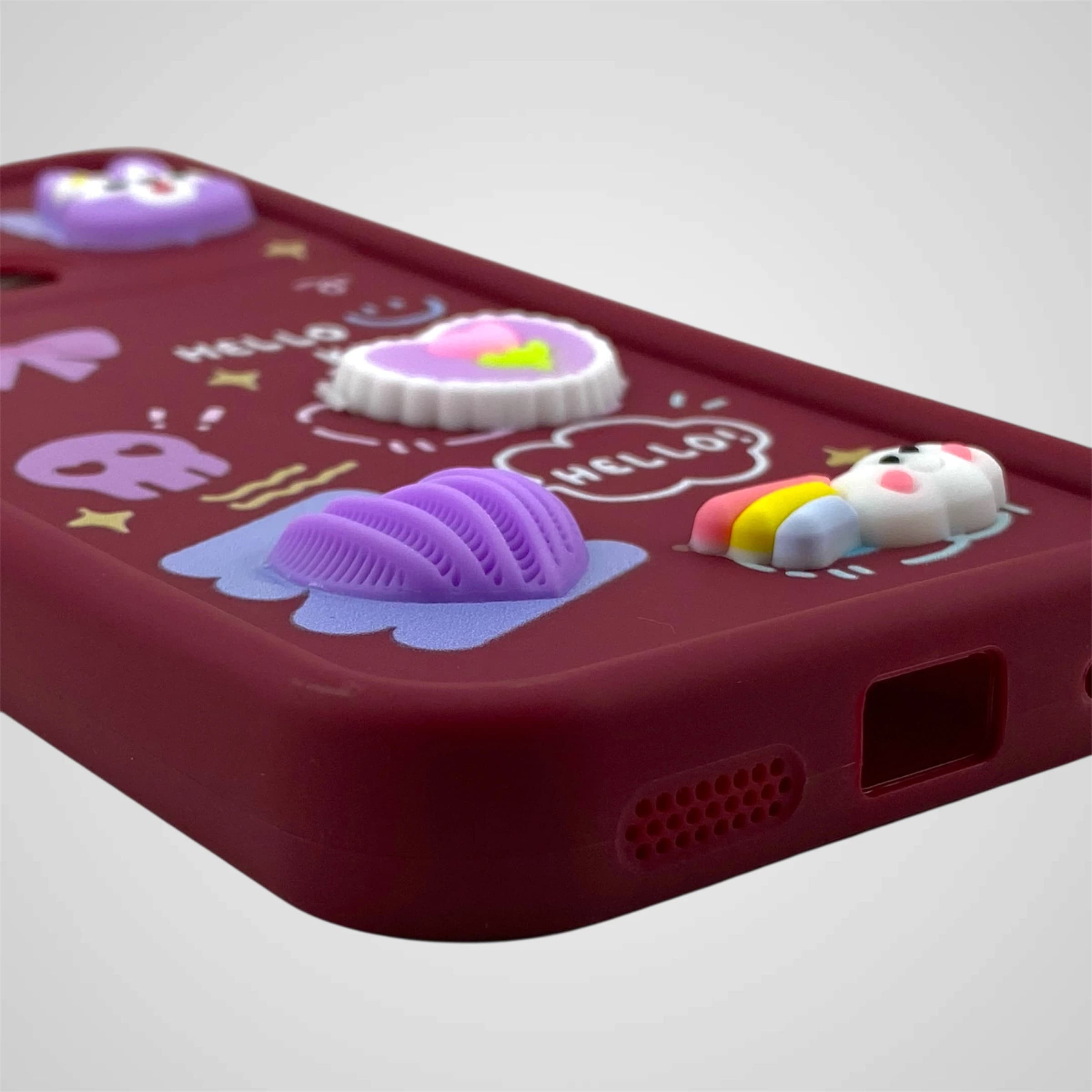 قاب گوشی پوکو M6 Pro کد 2350 طرح قلبی | فانتزی و زیبا — تصویر ۴