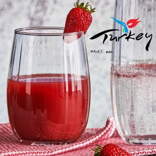 نیم لیوان پاشاباغچه لینکا کد 420302 بسته 6 عددی