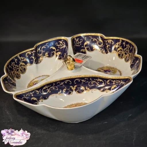 اردو خوری سه خانه چینی ntc لیلی و مجنون سورمه ای — تصویر ۲