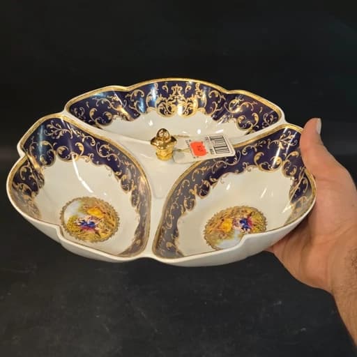 اردو خوری سه خانه چینی ntc لیلی و مجنون سورمه ای — تصویر ۵