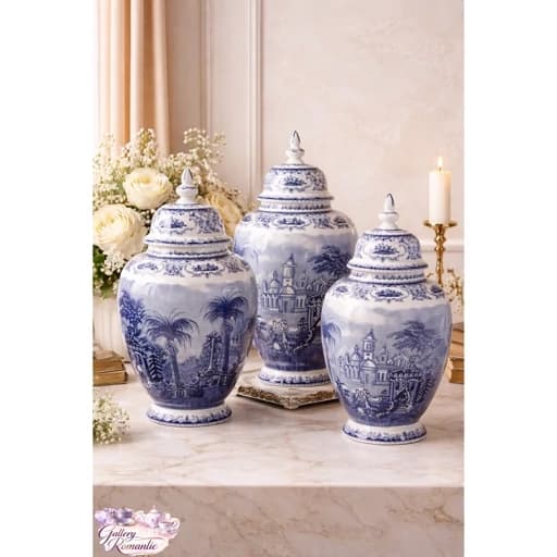 بانکه-جینجر چینی باواریا طرح آکسفورد ابی کوچک-متوسط-بزرگ کد 58041-58031-58021