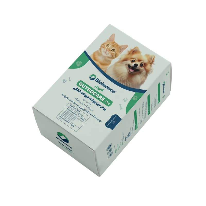 پروبیوتیک بایولنس (Bioloence) گاتروکر (Gutroker) | ساشه ۳۰ عددی | تقویت سیستم گوارش و ایمنی حیوانات خانگی | حافظ وت — تصویر ۳