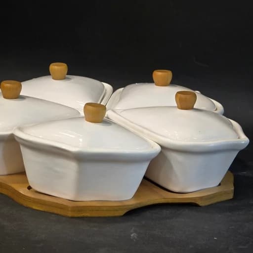اردو خوری 5 خانه چوب و سرامیک کد 50037 — تصویر ۵