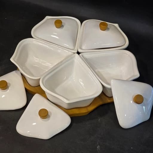 اردو خوری 5 خانه چوب و سرامیک کد 50037 — تصویر ۴