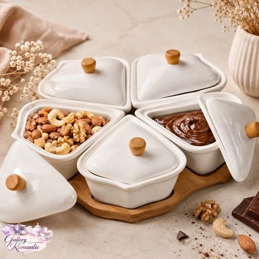 اردو خوری 5 خانه چوب و سرامیک کد 50037
