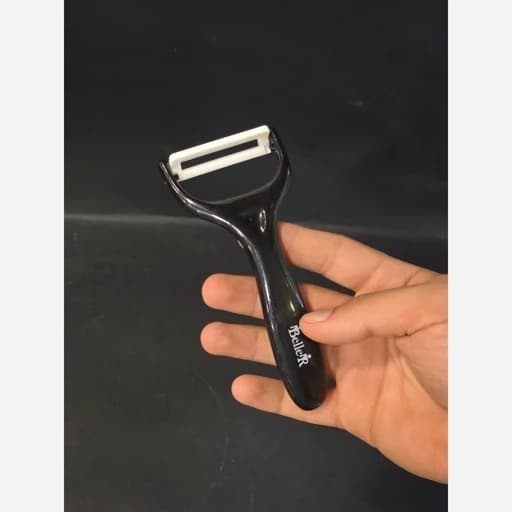 سرویس کارد و ساطور بلر 9 پارچه مشکی استند چرخشی کد 526 — تصویر ۸