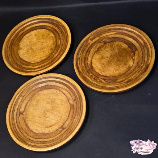 پیش دست چوبی سه لایه راش گرجستان قطر 19 بسته 6 عددی کد 11059-1 — تصویر ۲