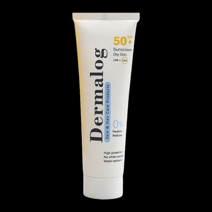 کرم ضد آفتاب بی رنگ پوست خشک SPF50 درمالوگ — تصویر ۵
