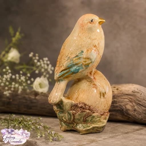 مجسمه پرنده دکوراتیو سرامیکی سراویا تکی کد 003