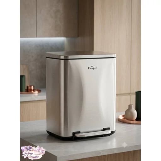 سطل زباله استیل یونیک 20 لیتر کد 4300