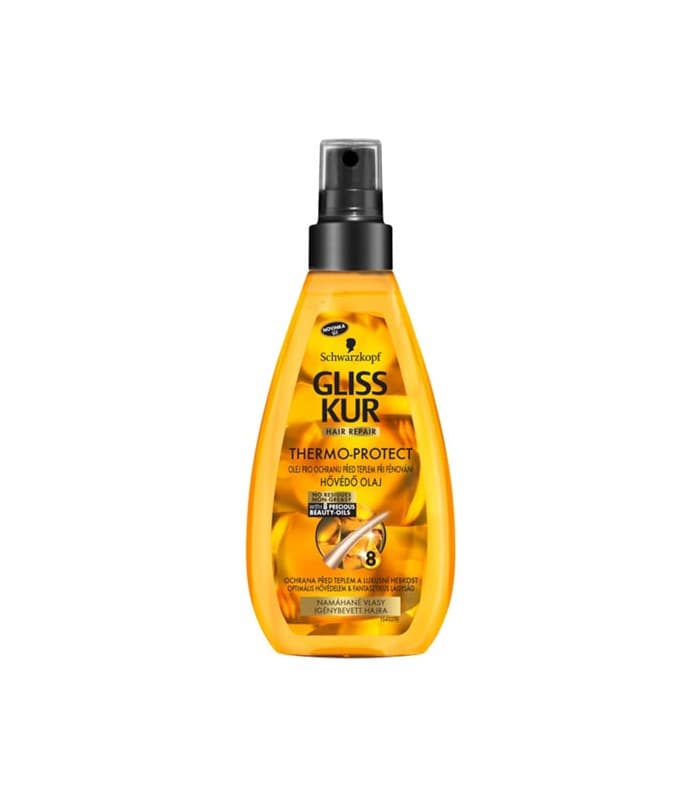 اسپری روغن مراقبت کننده مو گلیس مدل Thermo Protect حجم 150 میل