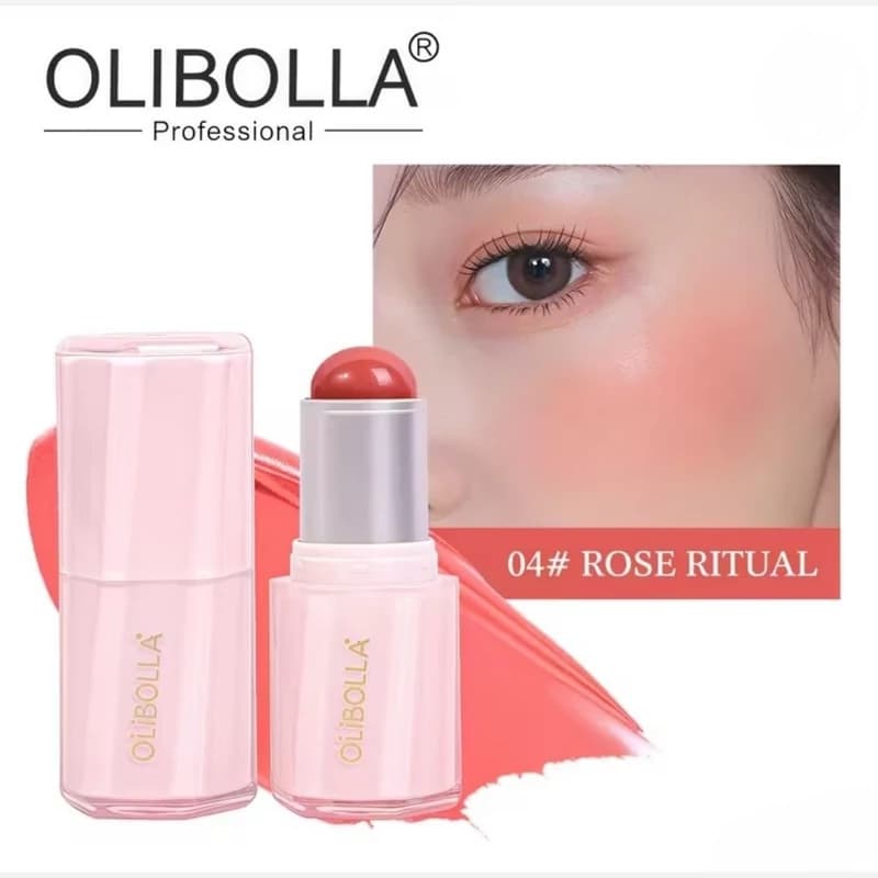 رژگونه استیکی اولیبولا olibolla در 6 رنگ — تصویر ۸