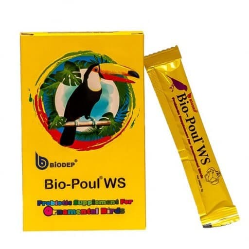 مکمل پروبیوتیک Bio-Poul-WS مخصوص پرندگان زینتی (ساشه 5 گرمی)