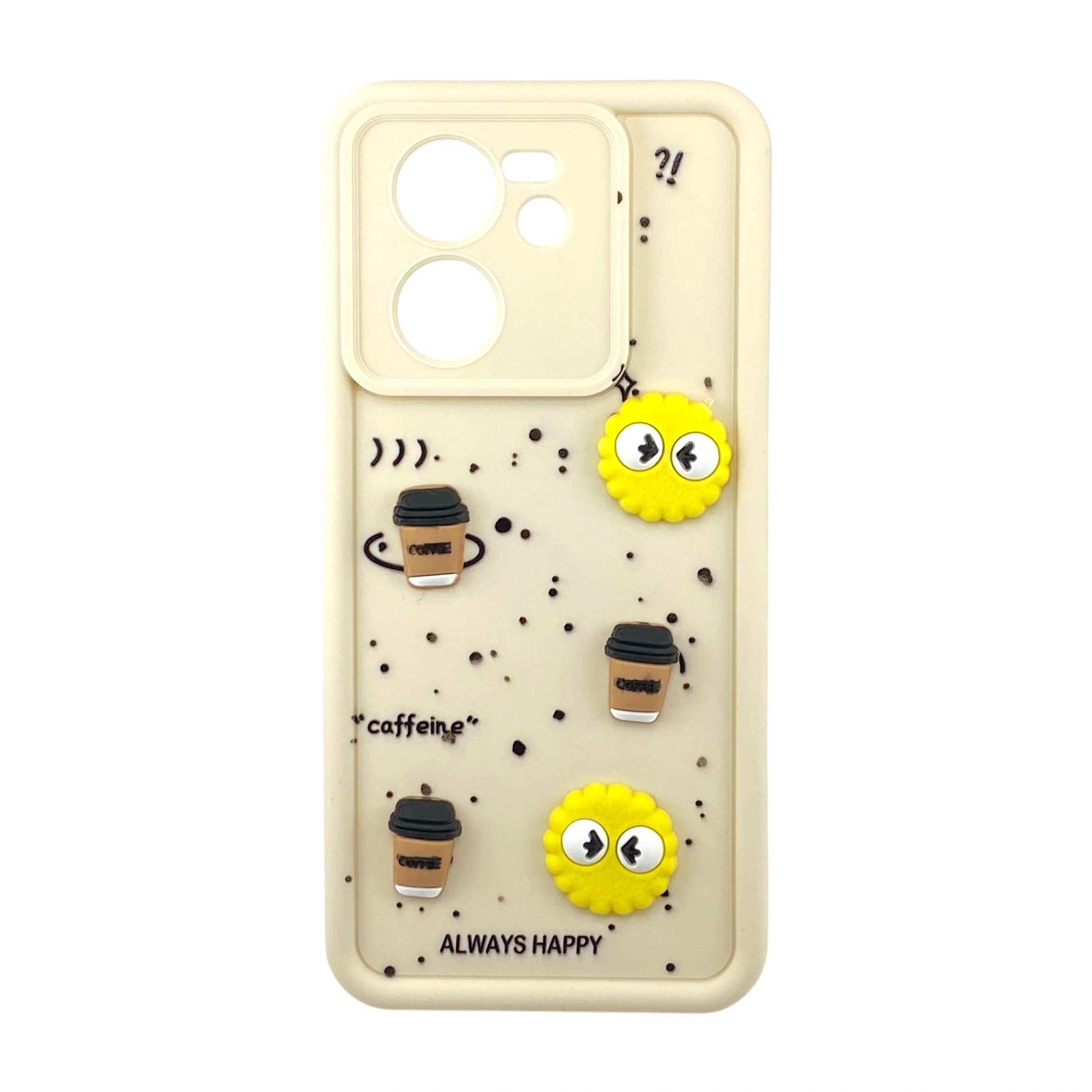 قاب گوشی شیائومی 13T کد 2368 طرح قهوه | فانتزی و زیبا