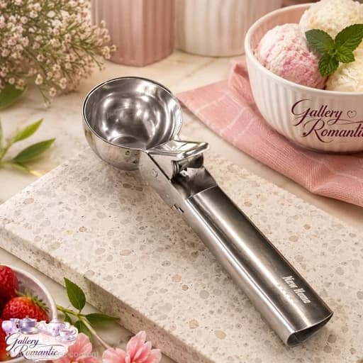 اسکوپ بستنی فنر دار استیل نیوهوم کد 2219