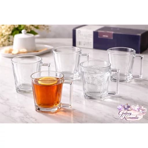 ماگ-لیوان دسته دار بلور اونیکس استرلینگ بسته 6 عددی
