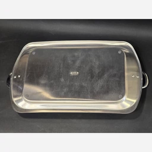 سینی استیل ریور مدل پافیلی دسته حلقه کد wd1040 — تصویر ۵