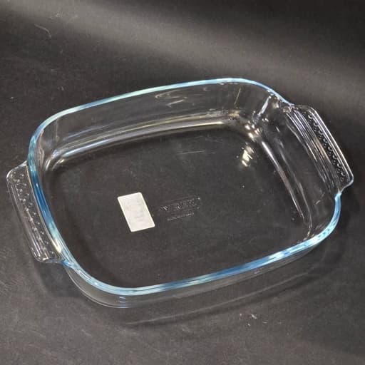 تابه پیرکس مستطیل فرانسه اصلی 30 در 19 گنجایش 1.9 لیتر — تصویر ۳
