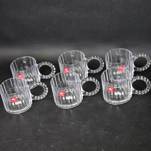 فنجان-ماگ کریستال دسته مروارید چینی yujing مدل الیسیا کد 4-5806 بسته 6 عددی — تصویر ۶