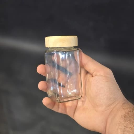 ست ادویه 8 تایی چوب و بلور با استند 3 حالته کد 2086 — تصویر ۷