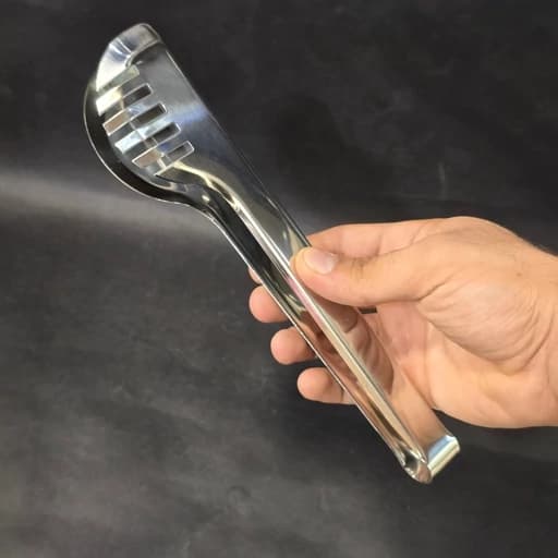 انبر-گیره سالاد استیل a.k — تصویر ۴