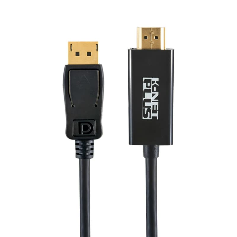 کابل DISPLAYPORT به HDMI کی نت پلاس مدل طول 1.8متر