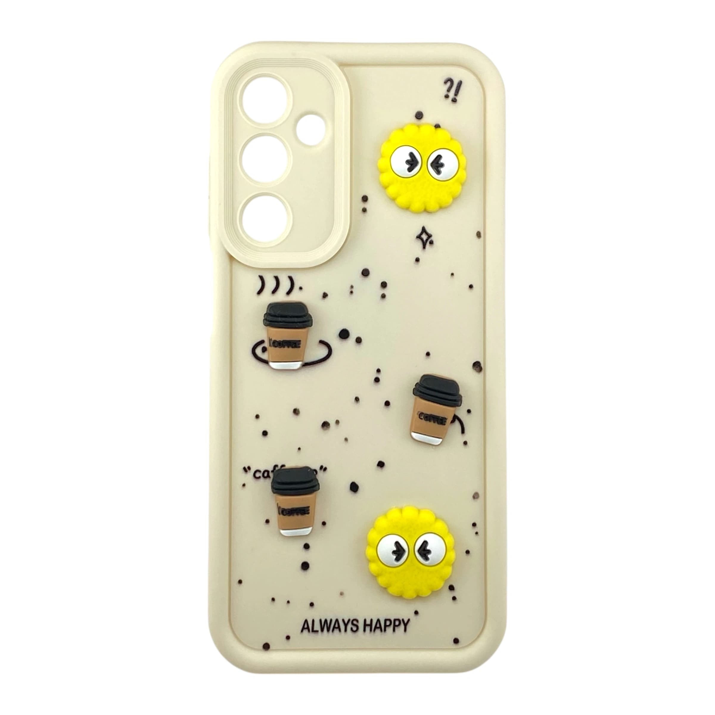 قاب گوشی سامسونگ Galaxy A15 کد 2320 طرح قهوه | فانتزی و زیبا