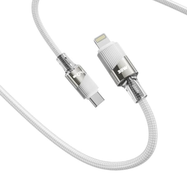 کابل تبدیل پرووان Type-C به Lightning مدل PCC132 (1متری) — تصویر ۳