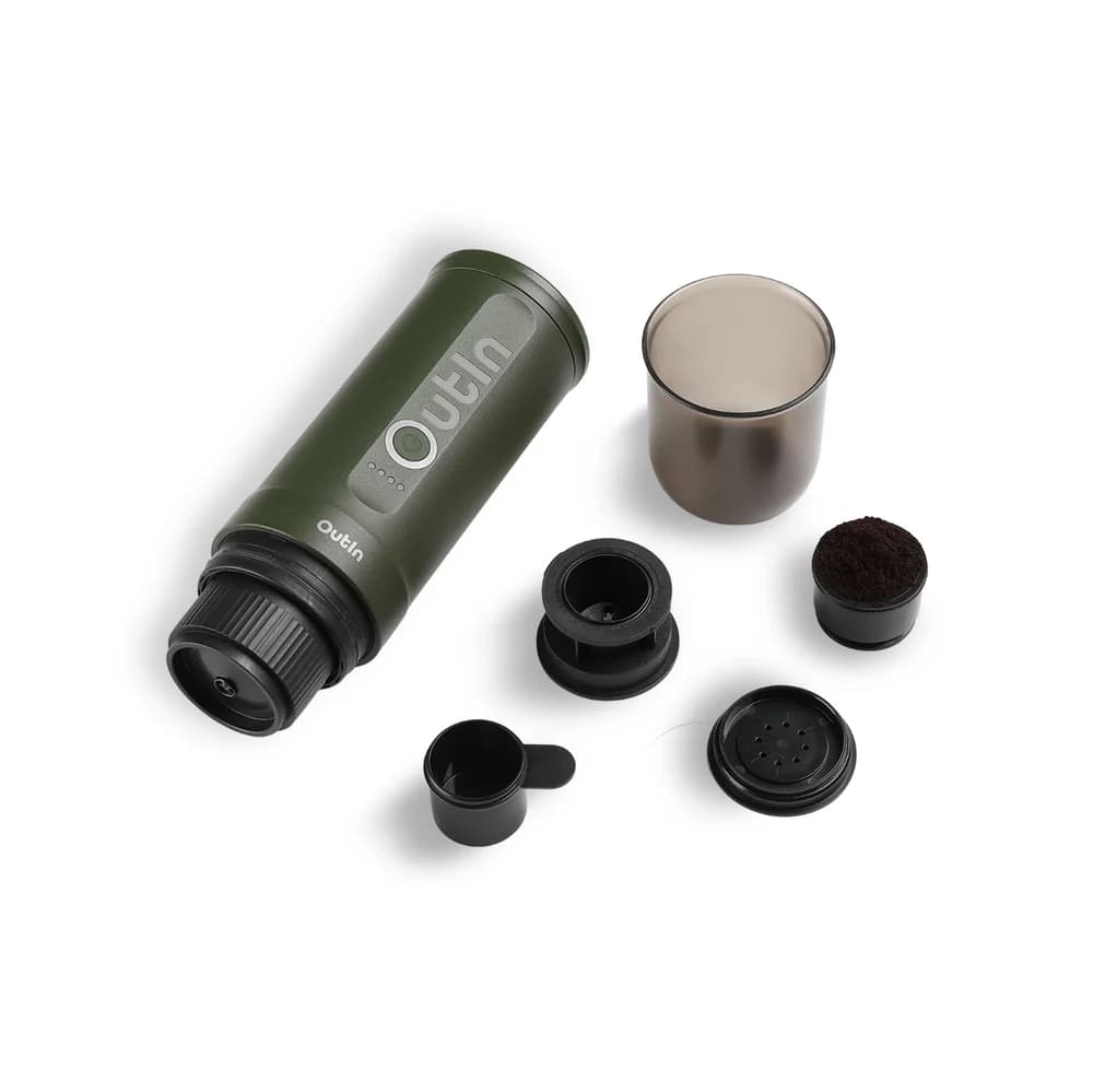 اسپرسوساز همراه OUTIN مدل Forest Green — تصویر ۷