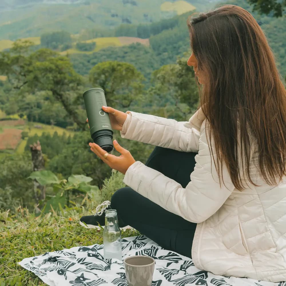 اسپرسوساز همراه OUTIN مدل Forest Green — تصویر ۲
