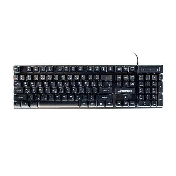کیبورد و موس بی سیم کینگ استار مدل KBM255G — تصویر ۵