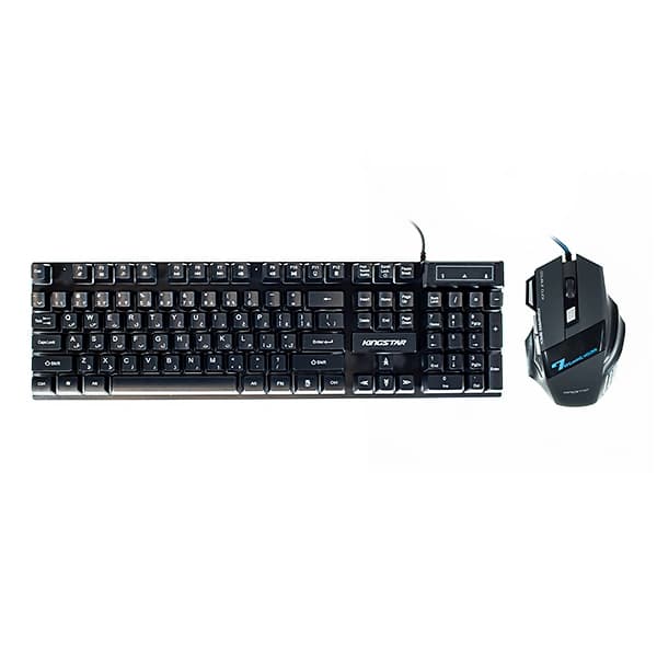 کیبورد و موس بی سیم کینگ استار مدل KBM255G