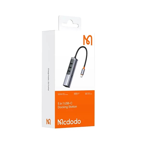هاب USB-C مک دودو 5 پورت مدل HU-1120 — تصویر ۲