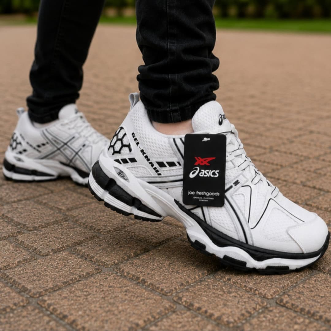 کتونی مردانه اسیکس (Asics) (سفید مشکی) — تصویر ۳