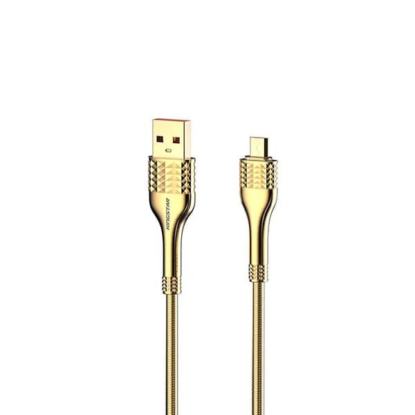 کابل شارژ کینگ استار USB به microUSB مدل K210A (1 متری)