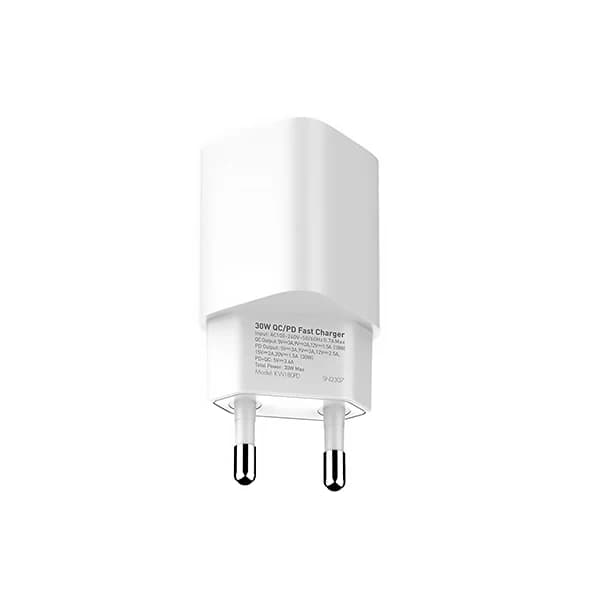 شارژر دیواری 30 وات کینگ استار مدل KW180PD (همراه با کابل)