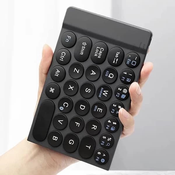 کیبورد بی سیم تبلت ویوو مدل old Mini Wireless Keyboard FMK-01 — تصویر ۳