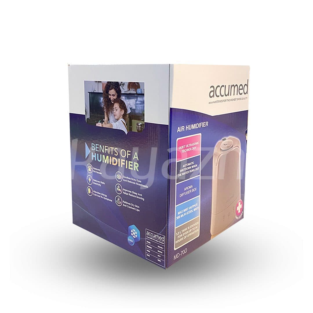 دستگاه بخور سرد Accumed مدل MD70D | مخزن ۳٫۲ لیتری — تصویر ۲