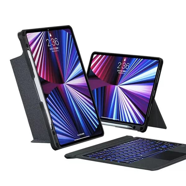 کاور و کیبورد تبلت ویوو مدل Mag Touch Keyboard Case — تصویر ۳